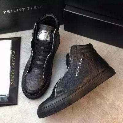 PhiliPP Plein High-Top Fashion Men Shoes--033